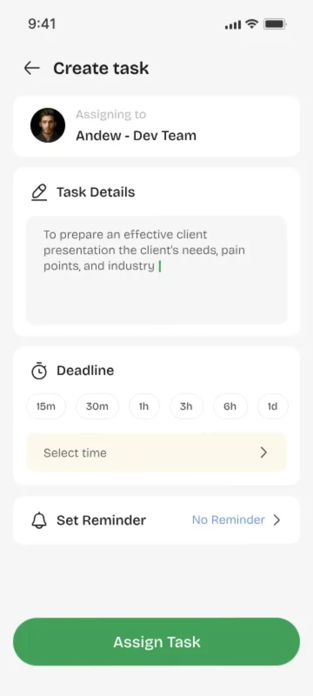Youliable Create & Assign Directly — how it works screen